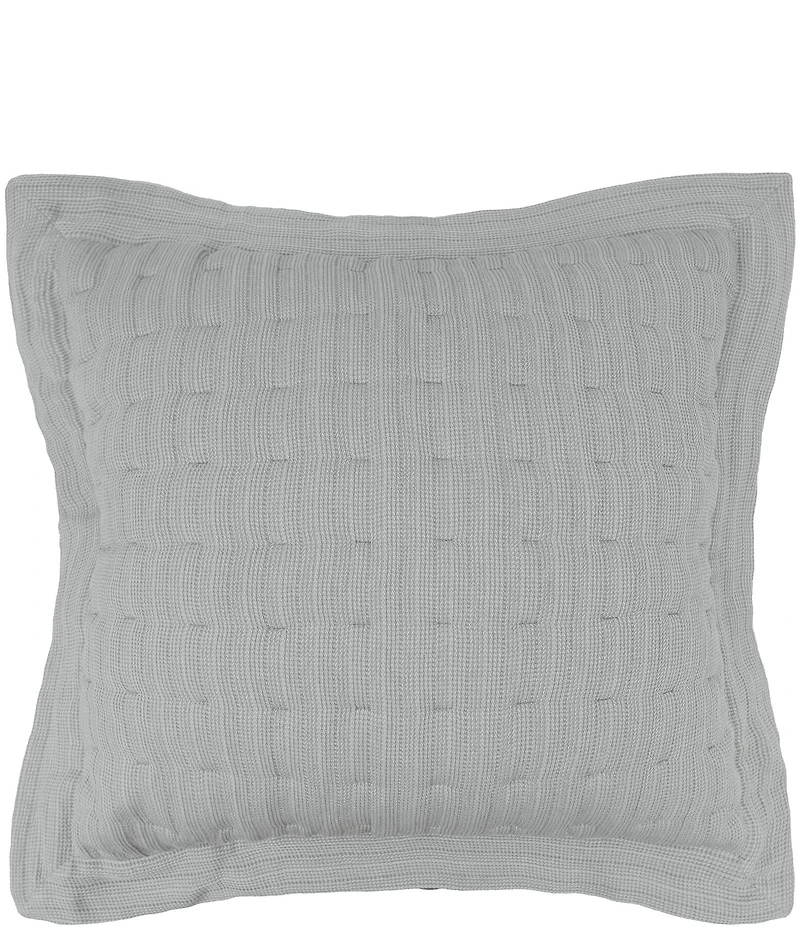 ELISABETH YORK Danette Textured Vertical Stripe Dobby Weave Euro Sham