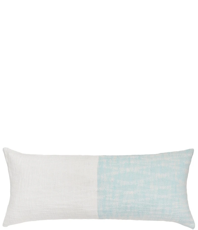 ELISABETH YORK Eva Two-Tone Throw Pillow