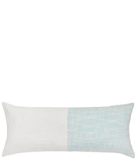 ELISABETH YORK Eva Two-Tone Throw Pillow