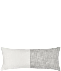 ELISABETH YORK Eva Two-Tone Throw Pillow
