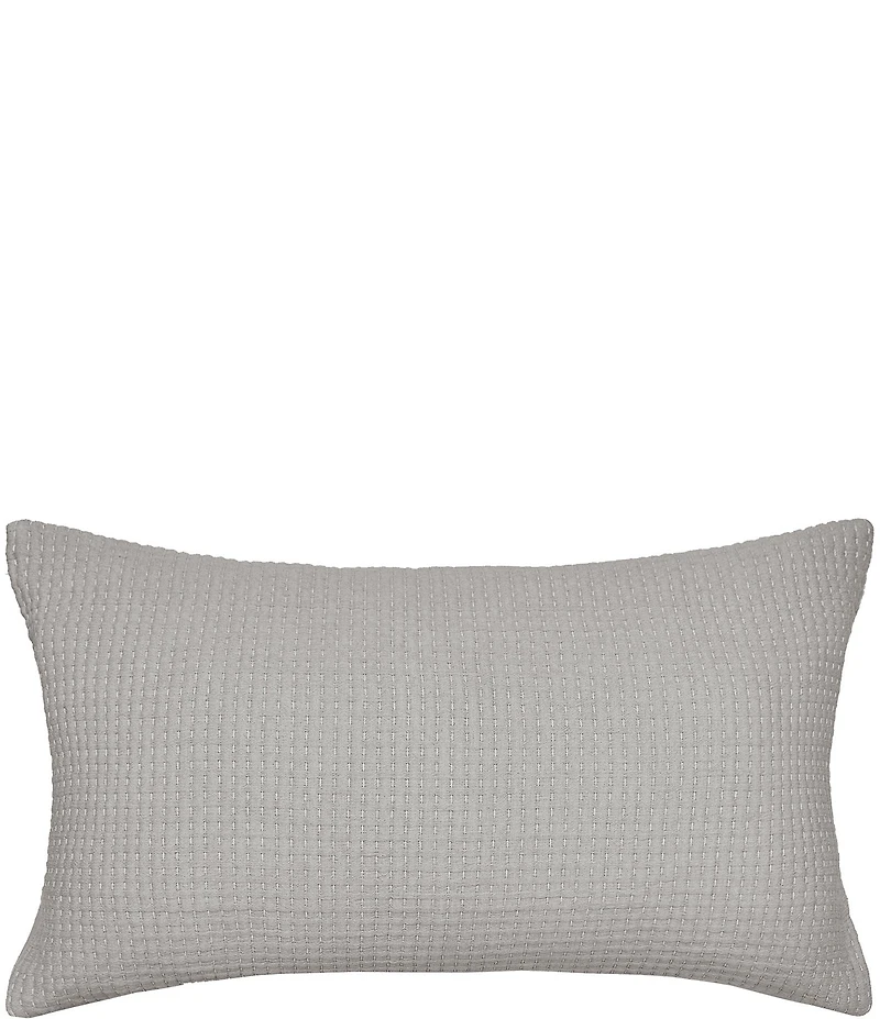 ELISABETH YORK Lida Woven Matelasse Double-Sided Reversible Cotton Sham