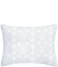 ELISABETH YORK Paloma Exotic Floral Tile Pattern Cotton Gauze Sham