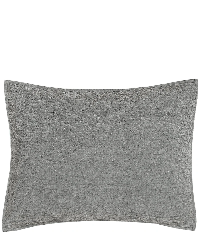ELISABETH YORK Sutton Cotton Chambray Sham