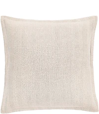 ELISABETH YORK Torin Herringbone Weave Pattern Euro Sham