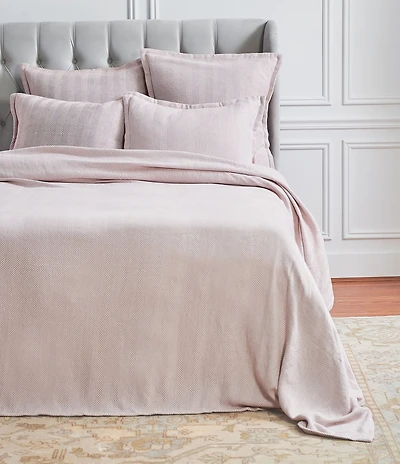 ELISABETH YORK Torin Petite Herringbone Pattern Bed Blanket