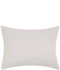 ELISABETH YORK Vance Matelasse Geometric Chevron Cotton Sham