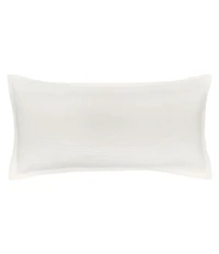 ELISABETH YORK Willa Ivory Cotton Voile Pillow Sham
