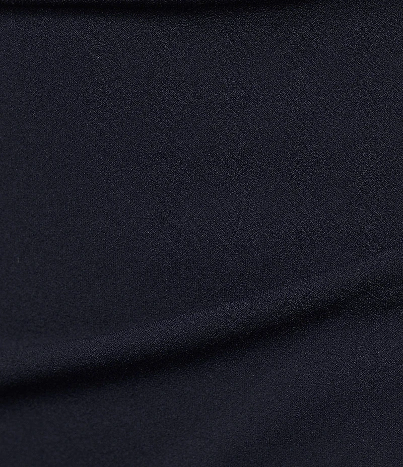 Eliza J Plus Size 3D Floral Applique 3/4 Balloon Sleeve Round Neck Sheath Gown