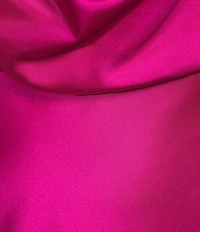 Eliza J Satin Cowl Drape Long Dress