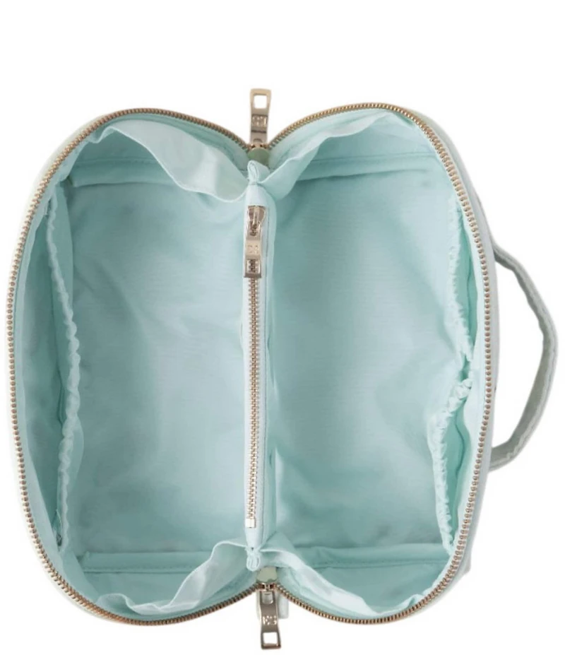 Elizabeth Scarlett Baby Turtle Open Lay Flat Makeup Bag