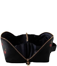 Elizabeth Scarlett Cherry Open Flat Makeup Bag