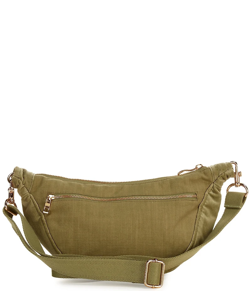 Elizabeth Scarlett Earth Goddess Velvet Crossbody Sling Bag