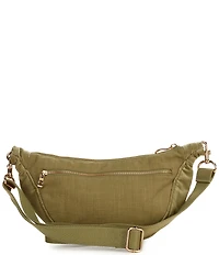 Elizabeth Scarlett Earth Goddess Velvet Crossbody Sling Bag