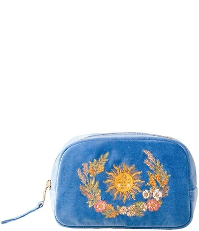 Elizabeth Scarlett Floral Sun Goddess Makeup Bag