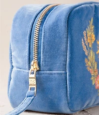 Elizabeth Scarlett Floral Sun Goddess Makeup Bag