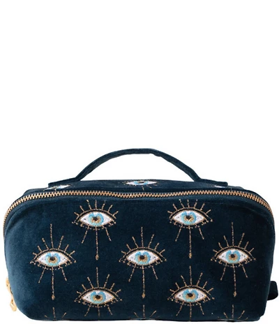 Elizabeth Scarlett Mystical Eye Open Flat Makeup Bag