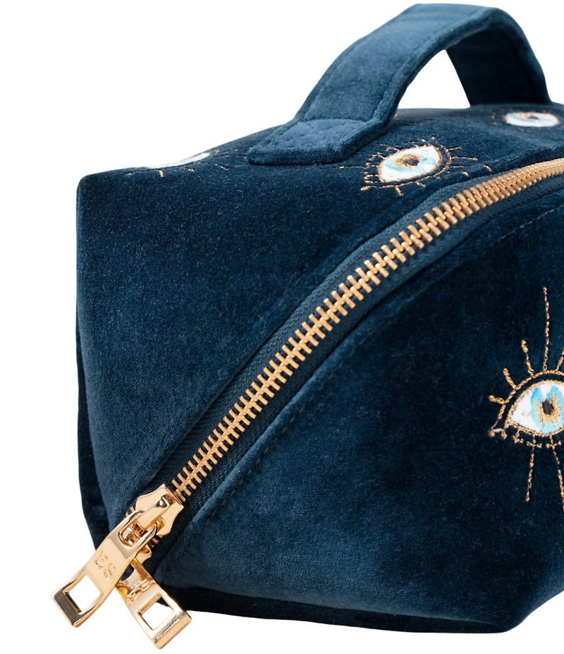Elizabeth Scarlett Mystical Eye Open Flat Makeup Bag