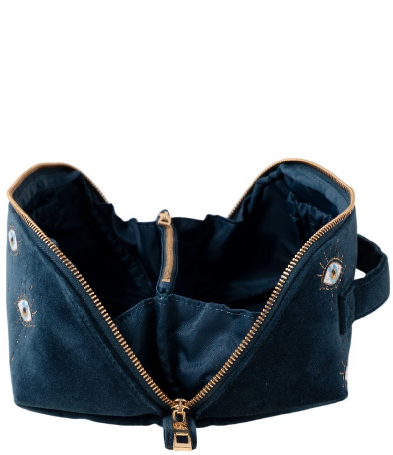 Elizabeth Scarlett Mystical Eye Open Flat Makeup Bag