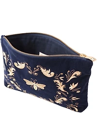 Elizabeth Scarlett Provencale Bee Velvet Everyday Pouch