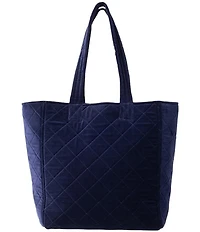 Elizabeth Scarlett Rose Velvet Tote Bag