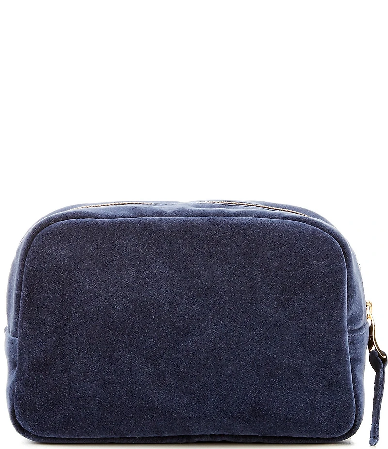 Elizabeth Scarlett Tree of Life Velvet Embroidered Makeup Bag