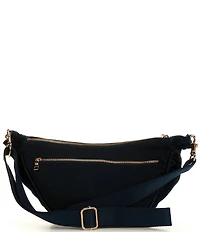 Elizabeth Scarlett Turtle Conservation Velvet Crossbody Sling Bag