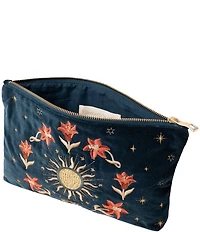 Elizabeth Scarlett Winter Goddess Velvet Everyday Pouch