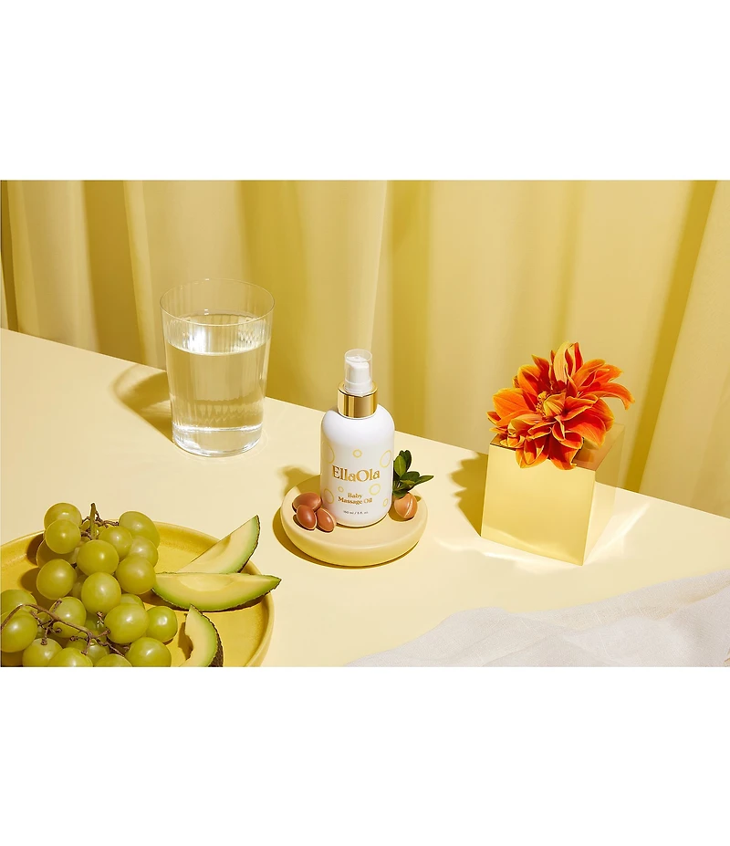 EllaOla 100% Organic Baby Massage Oil