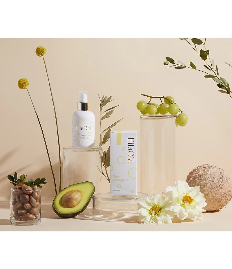 EllaOla 100% Organic Baby Massage Oil