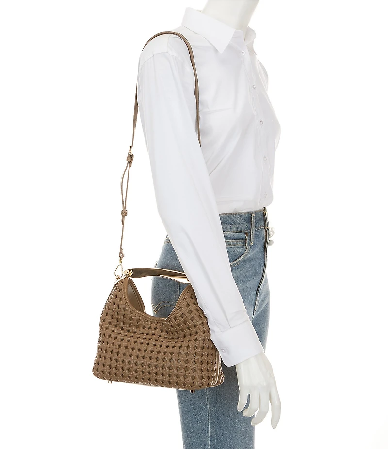 Elleme Paris Small Boomerang Woven Clutch