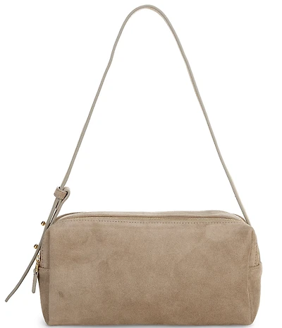 Elleme Paris Trousse Suede Barrel Shoulder Bag