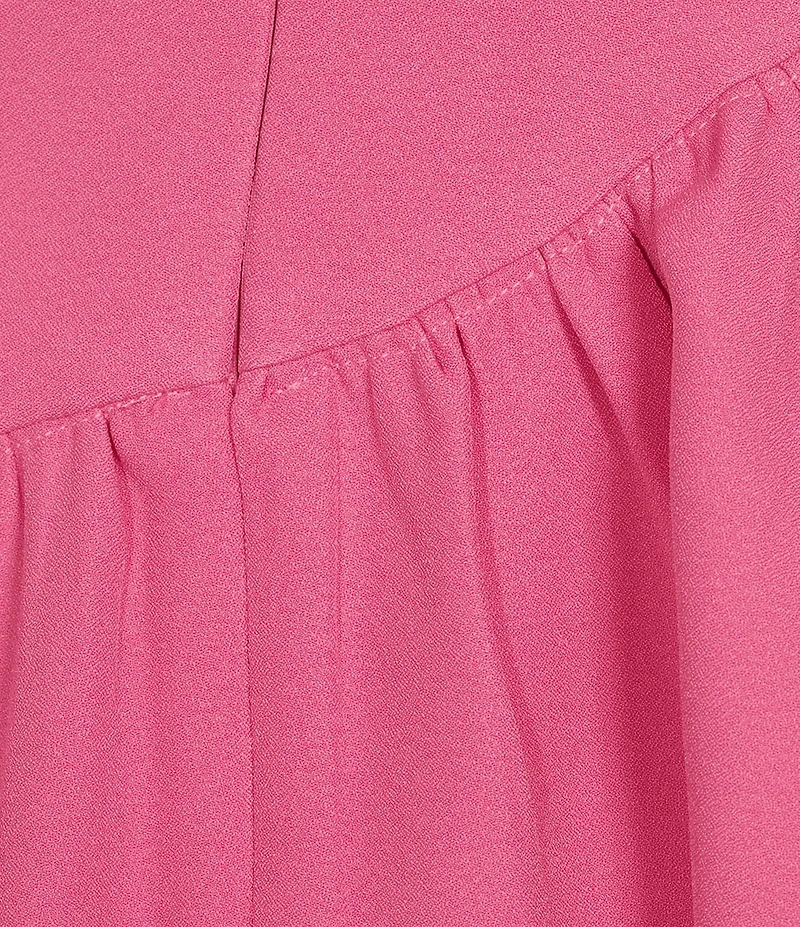 ELLIATT Laurel Ruffled Strapless Maxi Dress