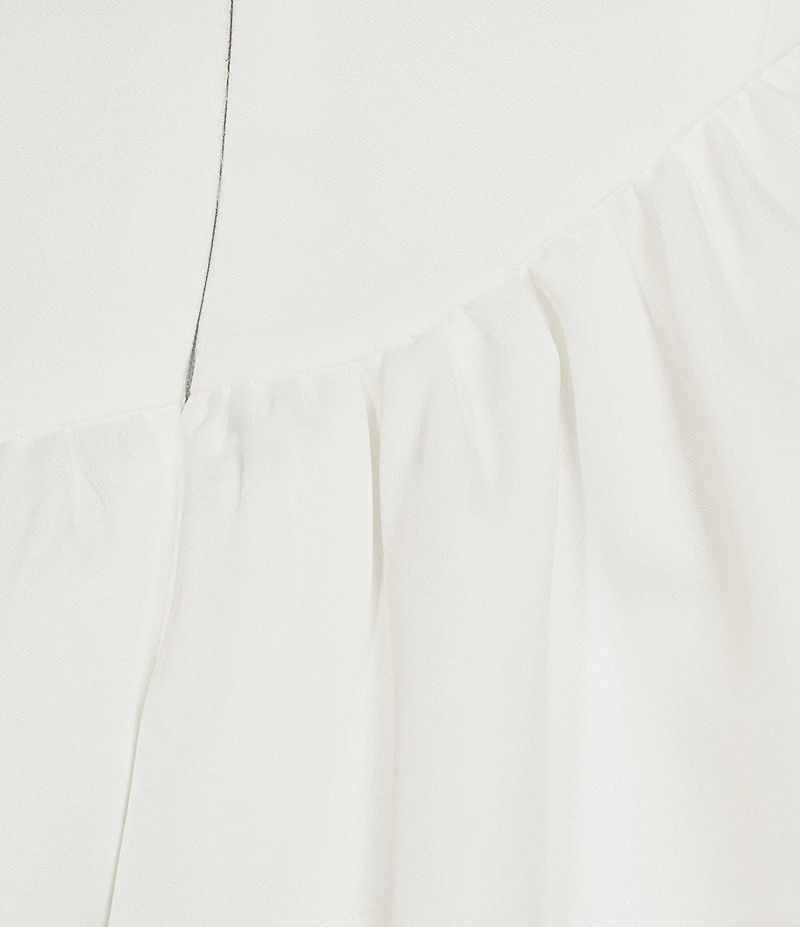 ELLIATT Laurel Ruffled Strapless Maxi Dress
