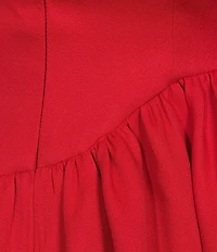 ELLIATT Laurel Ruffled Strapless Maxi Dress