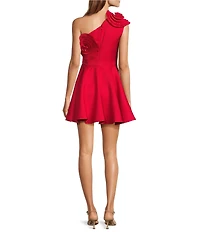 ELLIATT Noralyn One Shoulder Mini Dress