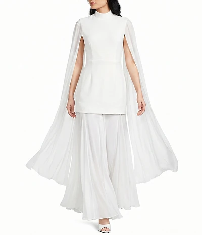 ELLIATT Odelia Cape Sleeve Gown