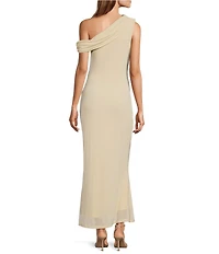 ELLIATT One-Shoulder Maxi Dress