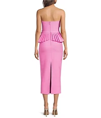 ELLIATT Orelia Pleated Midi Dress