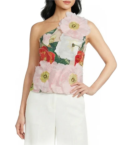 ELLIATT Woven Solara Floral Top