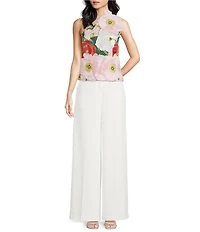 ELLIATT Woven Solara Floral Top