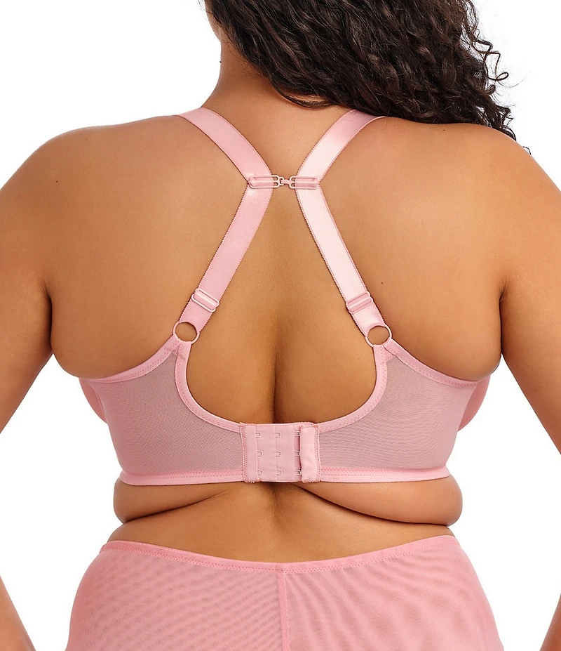 Elomi Aerith Cut & Sewn Floral Embroidered Plunge Underwire Bra