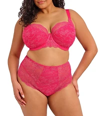Elomi Darcie Lace Underwire Padded Half-Cup Bra