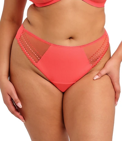 Elomi Matilda Sheer Embroidered Thong