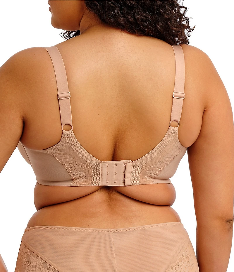 Elomi Nerina Full Busted Underwire Stretch Lace Plunge Bra