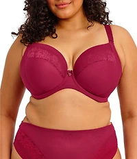 Elomi Nerina Full Busted Underwire Stretch Lace Plunge Bra