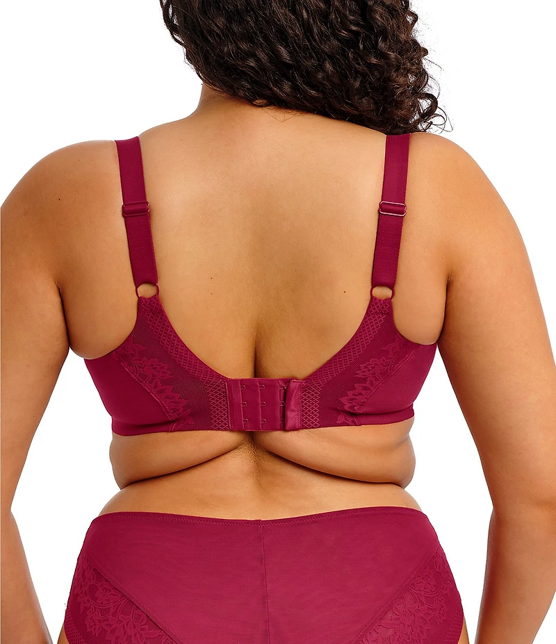 Elomi Nerina Full Busted Underwire Stretch Lace Plunge Bra