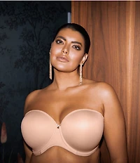 Elomi Smooth Moulded Seamless Underwire Strapless Bra