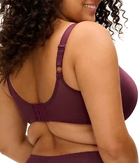 Elomi Smooth Non-Padded Full-Busted Molded U-Back Underwire T-Shirt Bra