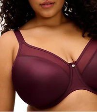 Elomi Smooth Non-Padded Full-Busted Molded U-Back Underwire T-Shirt Bra