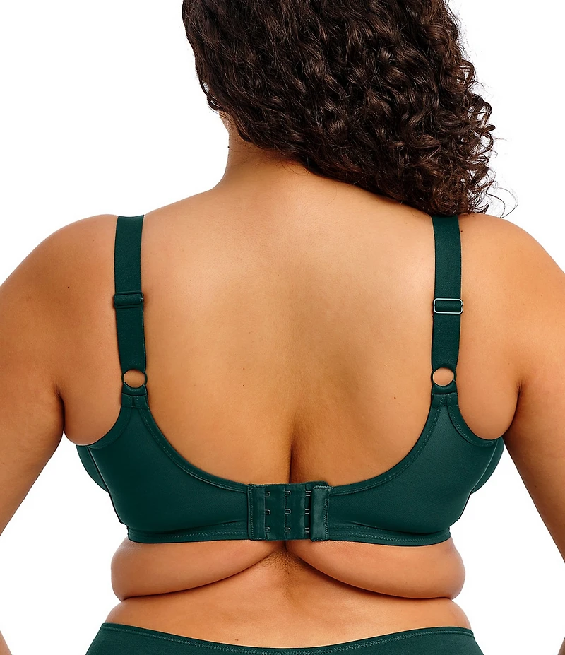 Elomi Smooth Non-Padded Full-Busted Molded U-Back Underwire T-Shirt Bra